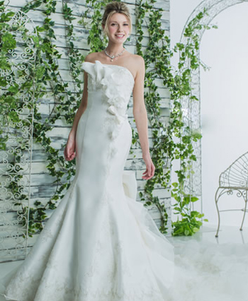 マーメイドラインドレス